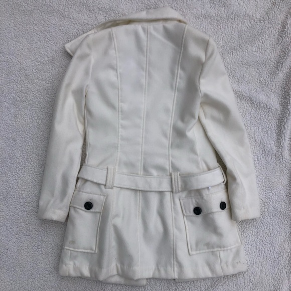 Winter White Peacoat - Picture 3 of 7
